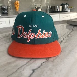 Mitchell and Ness Dolphins Snapback